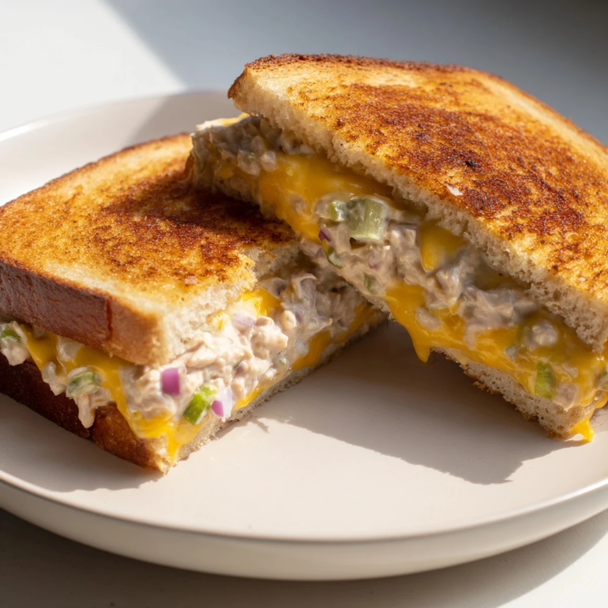 Classic Tuna Melt Sandwich