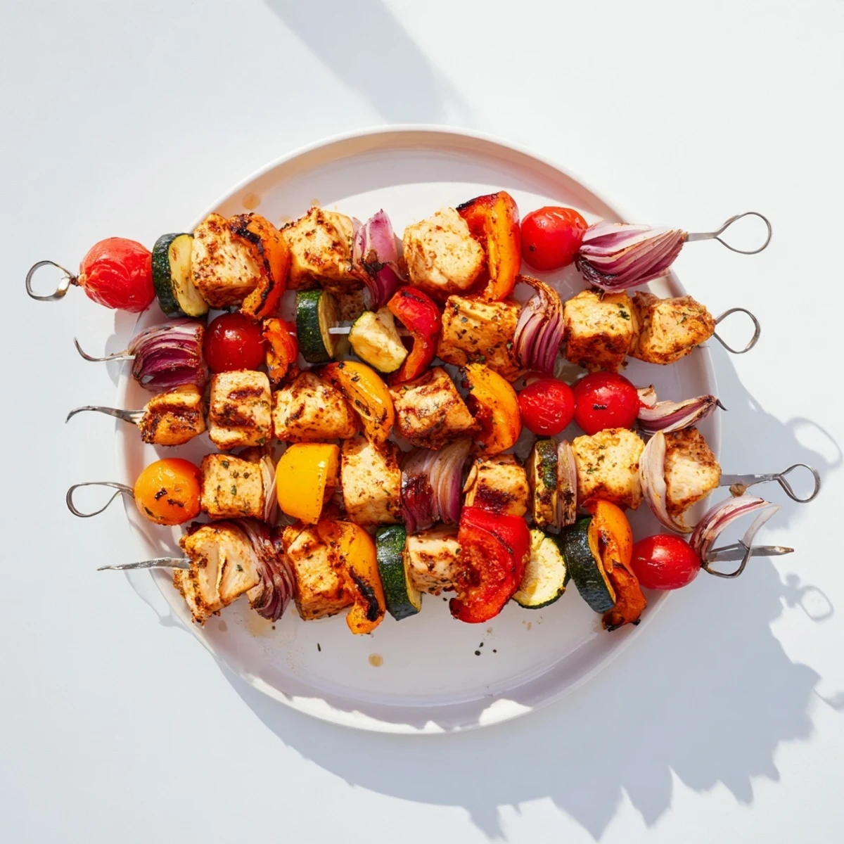Chicken and Veggie Skewers
