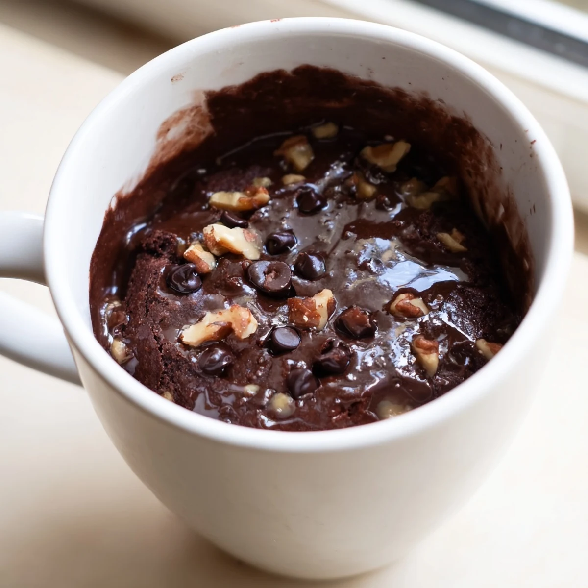 Mug Brownie Chocolate Cake