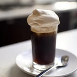 Homemade Starbucks cold foam, thick and airy, ready to elevate any cold beverage with vanilla notes.