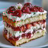 Spring Cakes Strawberries Cream