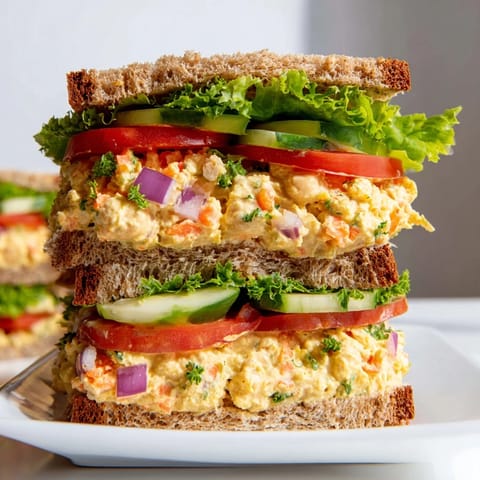 Easy Chickpea Salad Sandwich