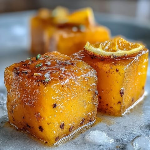 Vibrant Lemon Ginger Turmeric Wellness Cubes ready to boost your day.