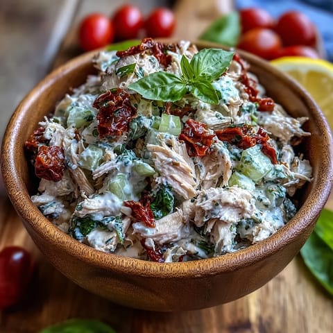 Sun-Dried Tomato Chicken Salad