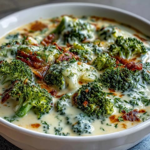 Creamy broccoli cheddar soup lightened with Greek yogurt, garnished with extra cheddar and a dollop of yogurt.  