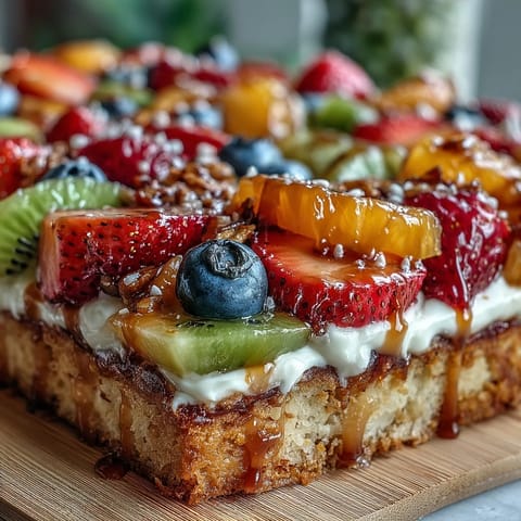 Summer Party Fruit Pizza