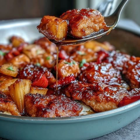 Sweet Sour Chicken Pineapple