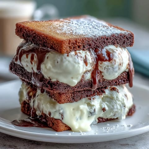 Vanilla Bean Frappuccino Sandwiches