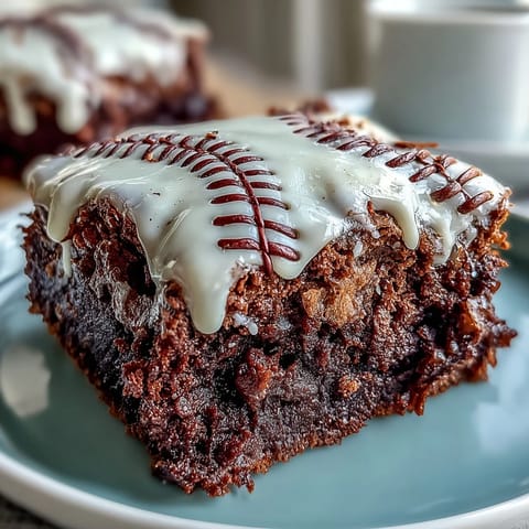Baseball Brownie Bites