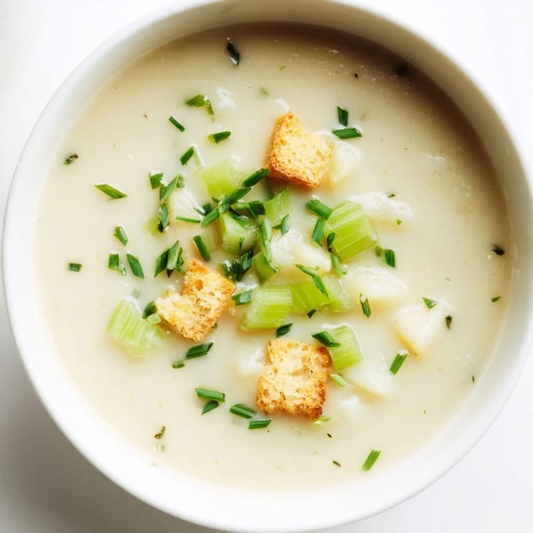 Enjoy the comforting texture of Quick & Simple Potato and Leek Soup; a simple, flavorful vegetarian meal ready in minutes.