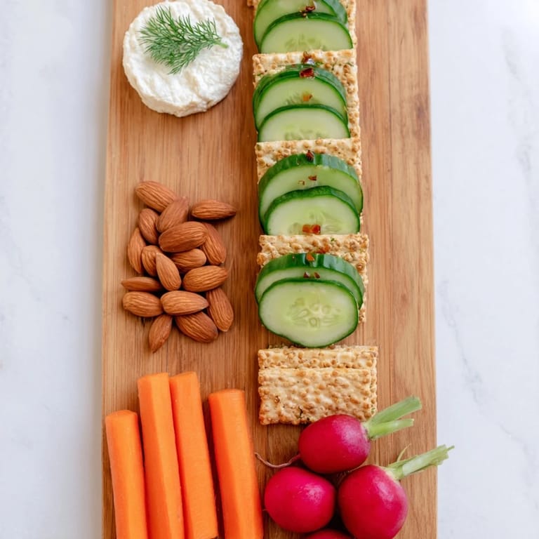 Artfully plated Zen Balance features fresh produce, nuts, and cheese, creating a harmonious and balanced appetizer.