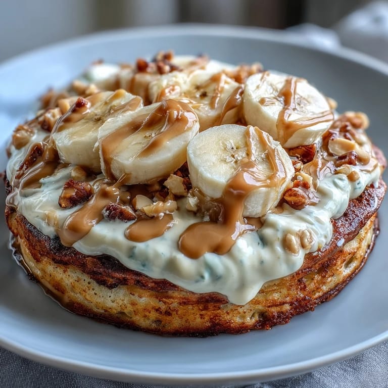 Enjoy a warm High-Protein Breakfast Pizza Bowl served in a rustic dish, ready to be sliced for a nourishing vegetarian breakfast.