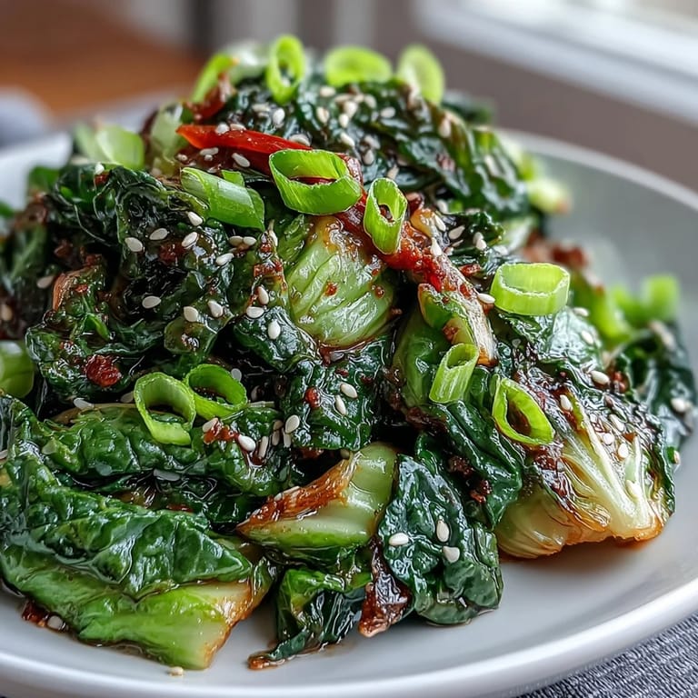 Flavorful Spicy Cabbage Stir Fry, a quick and healthy Asian side dish.
