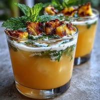 Pineapple Coconut Agua Fresca with Lime: a vibrant, refreshing drink ready to be enjoyed.
